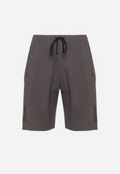 Ciemnoszare Klasyczne Szorty z Wysokim Stanem Warrlea. Szare szorty męskie Born2be, na lato, m, bez wzorów, eleganckie. Za 39.99 zł.