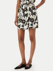 LOLA CASADEMUNT Szorty materiałowe MS2608002 Czarny Regular Fit. Czarne szorty damskie LOLA CASADEMUNT, l, bez wzorów, z bawełny. Za 417.99 zł.