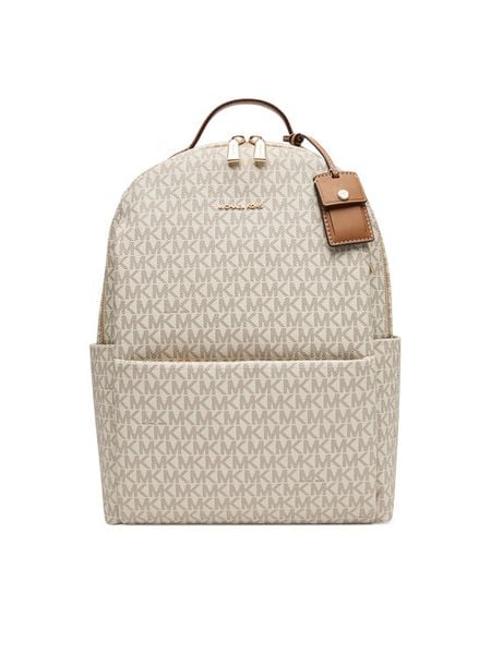 MICHAEL Michael Kors Plecak Sable 30T5G3XB3B Beżowy. Brązowe plecaki damskie MICHAEL Michael Kors, bez wzorów, ze skóry. Za 1,669.00 zł.