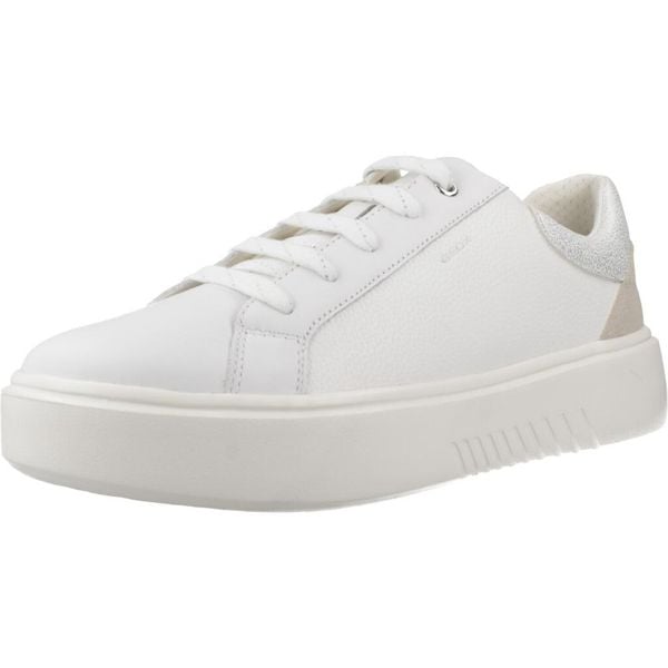 Buty GEOX D NHENBUS Biały. Białe trekkingi damskie Geox, trekkingowe. Za 240.99 zł.