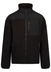 Dlx Lafferty - Męska kurtka polarowa Dlx czarna. Czarne kurtki męskie Trespass, m, bez wzorów, z polaru, bez kaptura. Za 345.99 zł.