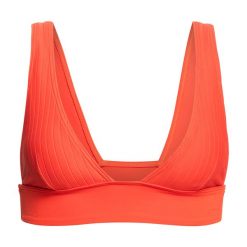 Góra od stroju kąpielowego Billabong Lined Up Remi Plunge. Czerwone bikini damskie Billabong, xs, bez wzorów. Za 109.99 zł.