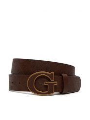 Guess Pasek Męski M4BZ31 L0VG0 Brązowy. Brązowe paski damskie Guess, z aplikacjami, ze skóry. Za 209.99 zł.