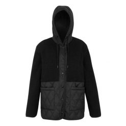 Pikowana Kurtka Damska Mikayla. Czarne kurtki damskie Regatta, bez wzorów, bez kaptura, trekkingowe. Za 238.99 zł.