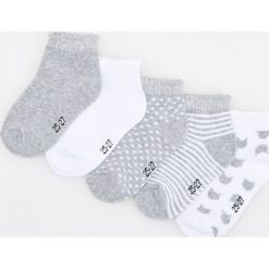 Skarpety 5 pack - Jasny szar. Bielizna dla dziewczynek Reserved. Za 14.99 zł.