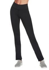 Spodnie treningowe damskie Skechers GO Walk HW. Czarne spodnie materiałowe damskie Skechers, s, bez wzorów, z nylonu, na fitness i siłownię. Za 179.99 zł.