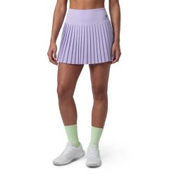 Damskie spódnico-spodenki do gry w padla Padel Siroko Lagrima-W Lavender. Niebieskie szorty sportowe damskie SIROKO, xs, bez wzorów, z materiału, sportowe, tenisowe. Za 216.00 zł.