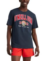 T-shirt męski O'Neill Surf State T-Shirt z krótkim rękawem. Niebieskie t-shirty męskie O'Neill, m, bez wzorów, z bawełny, sportowe, bez kołnierzyka. Za 139.00 zł.