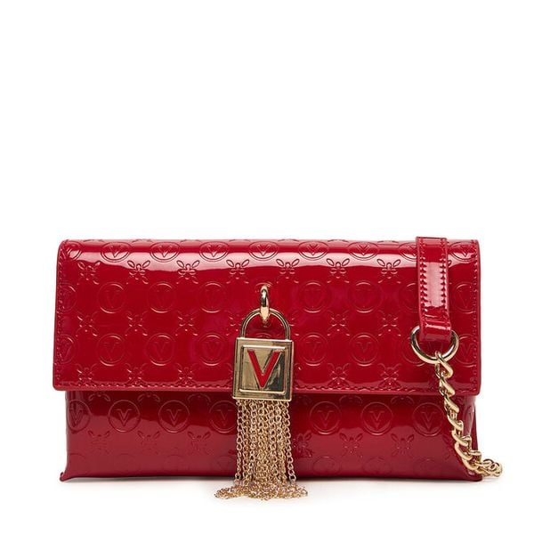 Torebka Valentino. Czerwone listonoszki damskie Valentino, bez wzorów, bez dodatków. Za 373.99 zł.