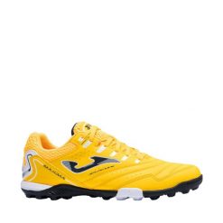 Buty unisex piłkarskie Joma Maxima 2608 Turf. Żółte buty sportowe męskie Joma, z gumy, bez zapięcia, do piłki nożnej. Za 165.99 zł.