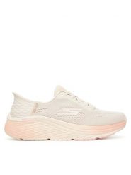 Skechers Buty do biegania Max Cushioning Elite 2.0 129626/NTPK Beżowy. Brązowe obuwie sportowe damskie Skechers, bez wzorów, z materiału, do biegania. Za 499.99 zł.