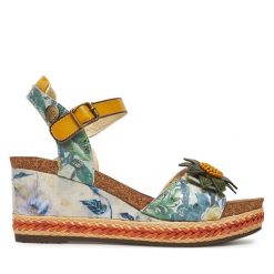 Espadryle Laura Vita. Sandały damskie Laura Vita, bez wzorów, bez obcasa, bez zapięcia. Za 259.99 zł.