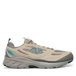 Buty do biegania New Balance. Brązowe buty sportowe męskie New Balance, bez zapięcia, do biegania. Za 349.99 zł.
