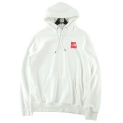 Second life - The North Face bluza męska z kapturem - Jak nowy. Białe bluzy męskie The North Face, l, bez wzorów, z materiału, z kapturem. Za 149.06 zł.