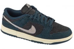 Buty sportowe Sneakersy unisex, W Dunk Low. Szare obuwie sportowe damskie Nike, bez wzorów, z materiału, trekkingowe. Za 499.99 zł.