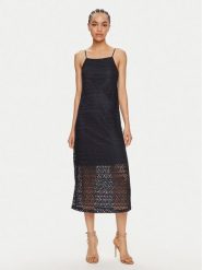 Vero Moda Sukienka letnia Maya 10304461 Granatowy Regular Fit. Niebieskie sukienki damskie Vero Moda, na lato, s, bez wzorów, z syntetyku, bez kołnierzyka, bez ramiączek. W wyprzedaży za 89.99 zł.