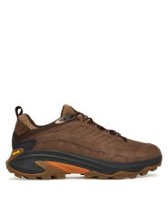 Merrell Trekkingi Moab Speed 2 Leather Waterproof J038045 Brązowy. Brązowe trekkingi męskie Merrell, trekkingowe. Za 799.99 zł.