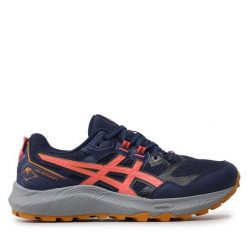 Buty do biegania Asics. Niebieskie obuwie sportowe damskie Asics, bez wzorów, do biegania. Za 719.99 zł.