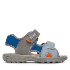 Sandały Primigi. Szare sandały chłopięce Primigi, bez zapięcia. Za 149.99 zł.