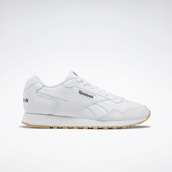 Trampki Męskie Skóra Glide. Czarne trampki męskie Reebok, bez wzorów, z gumy, klasyczne, bez zapięcia. Za 189.00 zł.