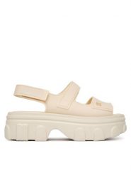 Melissa Sandały Melissa Ella Move Ad 36150 Beżowy. Brązowe sandały damskie Melissa, bez wzorów, z tworzywa sztucznego, bez obcasa, na koturnie, bez zapięcia. Za 578.99 zł.