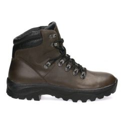 Buty trekkingowe skórzane taktyczne-myśliwskie Knieja Pollonus brązowy 6-0127-002 brązowe brązowe. Brązowe trekkingi męskie trekkingowe. Za 785.40 zł.