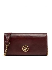 Beverly Hills Polo Club Portfel CEO-BHPC-W1-001-SS26 Brązowy. Brązowe portfele damskie Beverly Hills Polo Club, bez wzorów, z materiału. Za 99.99 zł.