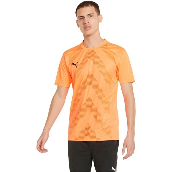 Podkoszulek męskie Puma Teamglory Jersey. Brązowe koszulki sportowe męskie Puma, m, bez wzorów, z jersey, bez kołnierzyka, bez ramiączek, do piłki nożnej. Za 190.00 zł.