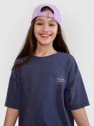 4F T-shirt oversize z nadrukiem dziewczęcy - szary 146 (10-11 lat). Szare t-shirty i topy dla dziewczynek 4f, bez wzorów, z bawełny, bez ramiączek. W wyprzedaży za 29.99 zł.