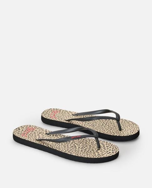 Japonki damskie Rip Curl Mixed Bloom Open Toe. Białe klapki damskie Rip Curl, bez wzorów, z materiału, sportowe, bez obcasa. Za 79.99 zł.