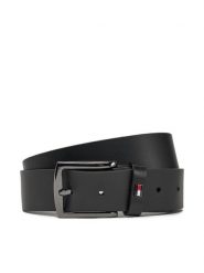 Tommy Hilfiger Pasek Męski Denton 3.5 Ext AM0AM13536 Czarny. Czarne paski damskie Tommy Hilfiger, bez wzorów, ze skóry. Za 179.99 zł.