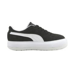 Buty Kobieta Puma Suede Mayu czarny. Czarne obuwie sportowe damskie Puma, bez wzorów, z nubiku, trekkingowe, Puma Suede. Za 366.25 zł.