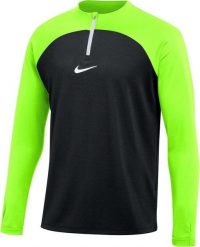 Nike Bluza męska Nike NK Dri-FIT Academy Drill Top K czarno-zielona DH9230 010 2XL. Czarne bluzy męskie Nike, m, bez wzorów, bez kaptura. Za 158.34 zł.