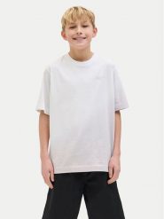Jack & Jones Junior T-Shirt Interlude 12274719 Fioletowy Loose Fit. Fioletowe t-shirty dla chłopców Jack & Jones Junior, bez wzorów, z bawełny, bez ramiączek. Za 79.99 zł.