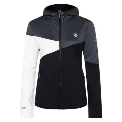 Odzież Izolacyjna Damska Core Stretch Convey III. Czarna bluzy sportowe damskie Dare 2b, bez wzorów, bez kaptura, na jogę i pilates. Za 89.99 zł.