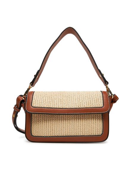 DeeZee Torebka MDR-C-019-03. Beżowy. Brązowe listonoszki damskie DeeZee, bez wzorów, z materiału, bez dodatków. Za 129.99 zł.