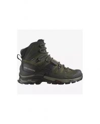 Buty trekkingowe męskie Salomon Quest 4D 4 Gtx. Zielone trekkingi męskie Salomon, za kostkę, trekkingowe, gore-tex. Za 889.00 zł.