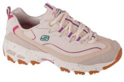 Buty sportowe Sneakersy damskie Skechers D'Lites - Bold Views. Brązowe obuwie sportowe damskie Skechers, bez wzorów, z materiału, trekkingowe. Za 279.00 zł.