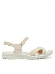 ECCO Sandały Cruise II 82188302378 Beżowy. Brązowe sandały damskie ecco, bez wzorów, ze skóry, bez obcasa, na płaskiej podeszwie, bez zapięcia. Za 399.99 zł.