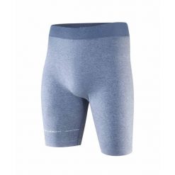 Spodenki męskie do spania z dodatkiem lnu Brubeck COMFORT NIGHT. Niebieskie krótkie spodenki sportowe męskie Brubeck, m, bez wzorów, z dzianiny, trekkingowe. Za 79.99 zł.