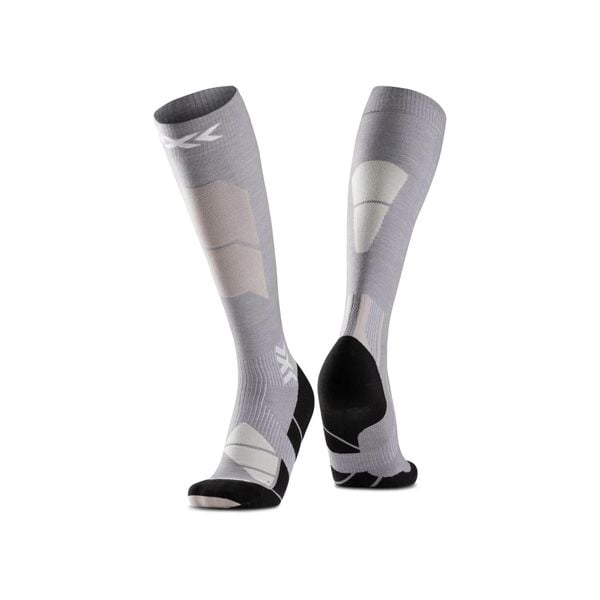 Skarpetki X-Socks Perform Merino. Szare skarpety damskie X-Socks, bez wzorów, z wełny. Za 209.99 zł.