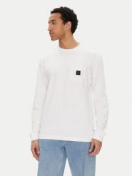 DC Shoes Bluza ADYKT03247 Biały Standard Fit. Białe bluzy męskie DC Shoes, m, bez wzorów, z bawełny, bez kaptura. Za 119.99 zł.