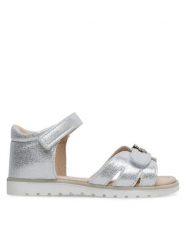 Nelli Blu Sandały CM230520-6 Srebrny. Szare sandały dziewczęce Nelli Blu, z syntetyku, bez zapięcia. Za 53.99 zł.