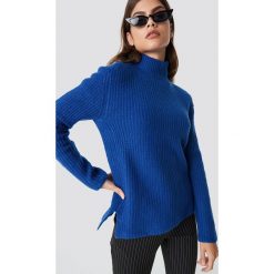 Rut&Circle Sweter z dzianiny Marielle - Blue. Swetry damskie marki Rut&Circle. Za 121.95 zł.