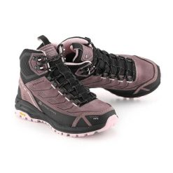 Wysokie buty trekkingowe Alpine Pro Kerele Vibram. Fioletowe trekkingi damskie Alpine Pro, za kostkę, trekkingowe. Za 999.00 zł.
