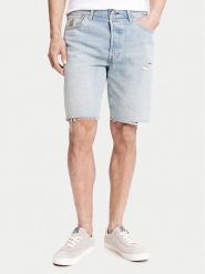 Levi's® Szorty jeansowe 501® 36512-0257 Niebieski Regular Fit. Niebieskie szorty męskie m, bez wzorów, z bawełny. Za 219.99 zł.