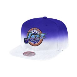 Czapka typu snapback Mitchell & Ness Color Fade Utah Jazz. Białe czapki i kapelusze męskie Mitchell & Ness, bez wzorów. Za 218.50 zł.