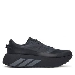 Buty do biegania adidas. Czarne buty sportowe męskie Adidas, bez zapięcia, do biegania. Za 699.99 zł.