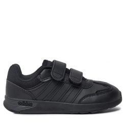 Sneakersy adidas. Niebieskie trampki i tenisówki chłopięce Adidas, bez wzorów, bez zapięcia. Za 149.99 zł.