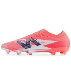 Buty Piłkarskie New Balance Furon Pro Fg V8 Dorosłych. Czerwone buty sportowe męskie New Balance, bez zapięcia, do piłki nożnej. Za 637.30 zł.
